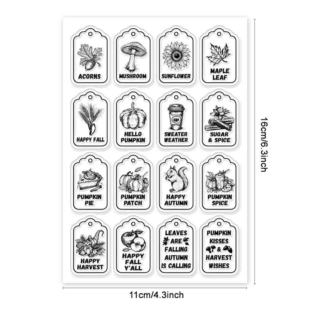 1 ورقة الصيف موضوع بولي كلوريد الفينيل البلاستيك واضح Stamps لسكرابوكينغ ألبوم صور بطاقة الزخرفية صنع الأشكال المختلطة 160X110 مللي متر