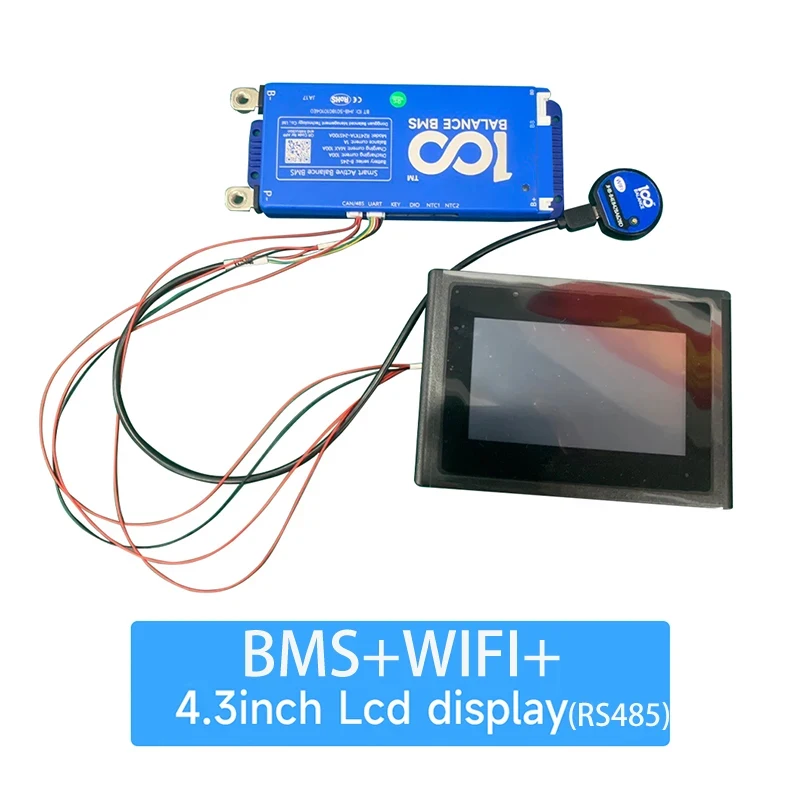 Accessories for 100Balance Daly BMS Bluetooth WIFI Module Touch Screen LCD Displayer UART RS485 Heating Module GPS Can Adapter