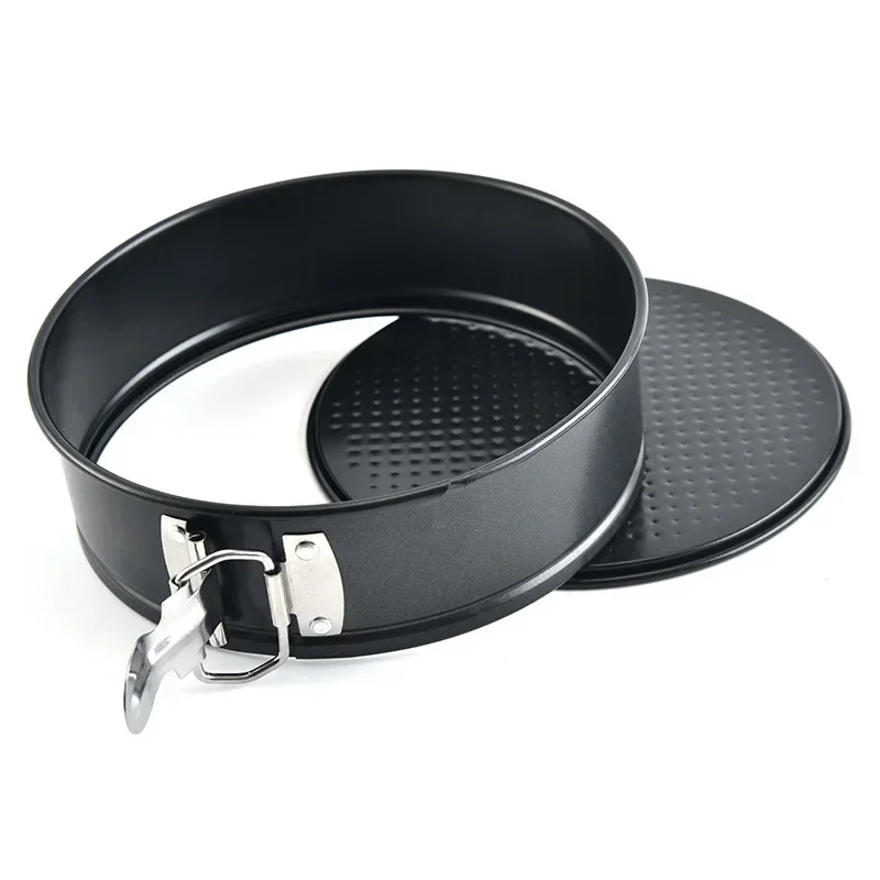 أدوات خبز - مجموعة أواني الكيك السفلية غير القابلة للإزالة مقاس 4/7/9/10 بوصة مع قسم قفل، قوالب الكيك، ملحقات الخبز