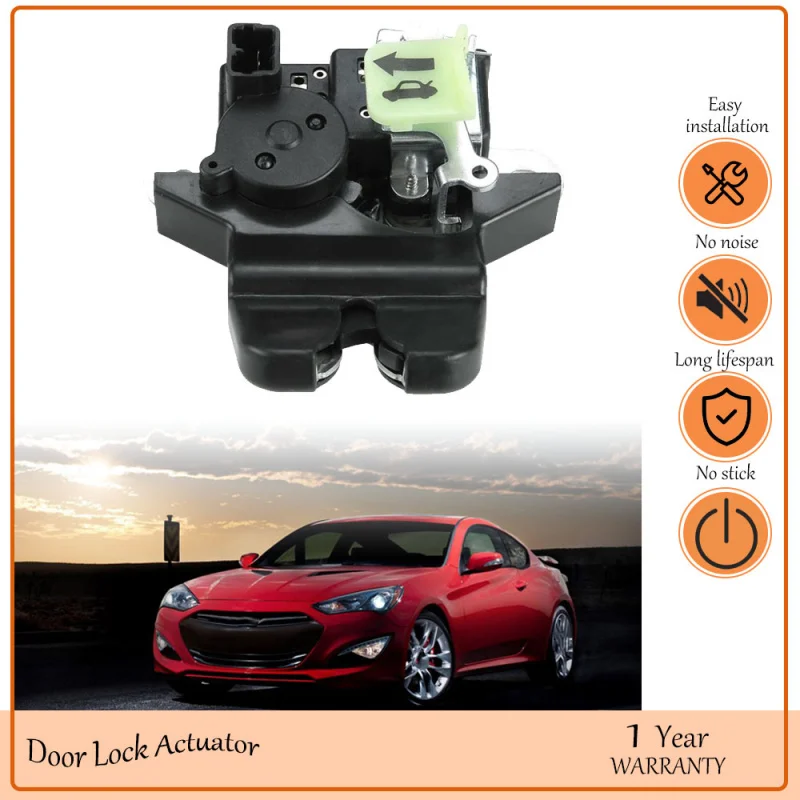 

Rear Trunk Lock Lid Lock Latch Actuator For Hyundai Genesis Coupe 2010-2016 Sonata 2008-2010,oem 81230-0A501,937-167,937167