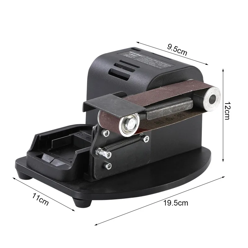 

【Hot Item】Cordless Mini Belt Grinding hine Tool, grinder for knife electrical, Electric Sander Home Diy Polisher, No battery