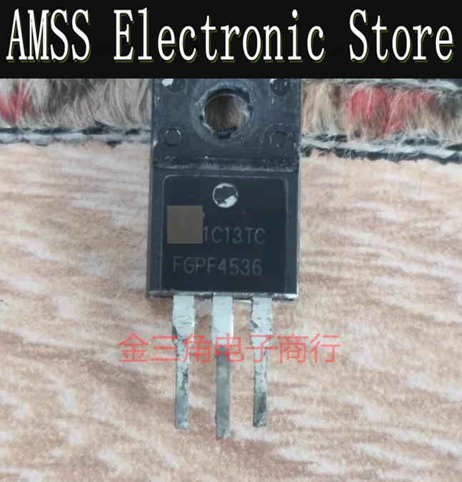 AMSS 10PCS/1lot USED FGPF4633 Original word original pin 70A 330V high-power MOS field-effect transistor LCD power supply