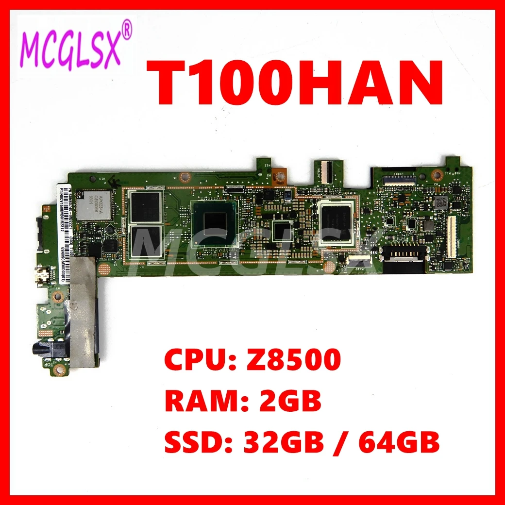 motherboard para asus transformer book t100h t100ha t100hn mainboard com cpu z8500 2g 4g ram 32g 64g ssd t100han 01