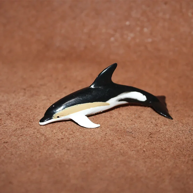 Miniatures Simulation Sea Animal Multicolor Dolphin Oceans World Aquarium Decor Accessories Action Figures Figurines Toys Model