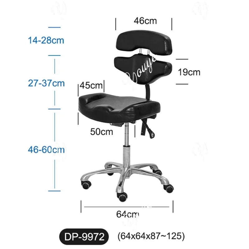 C المهنية متعددة الوظائف رفع كرسي الوشم متجر محدد تصفيف الشعر كرسي الجمال على عجلات Cabeceros bef자 الأثاث AA