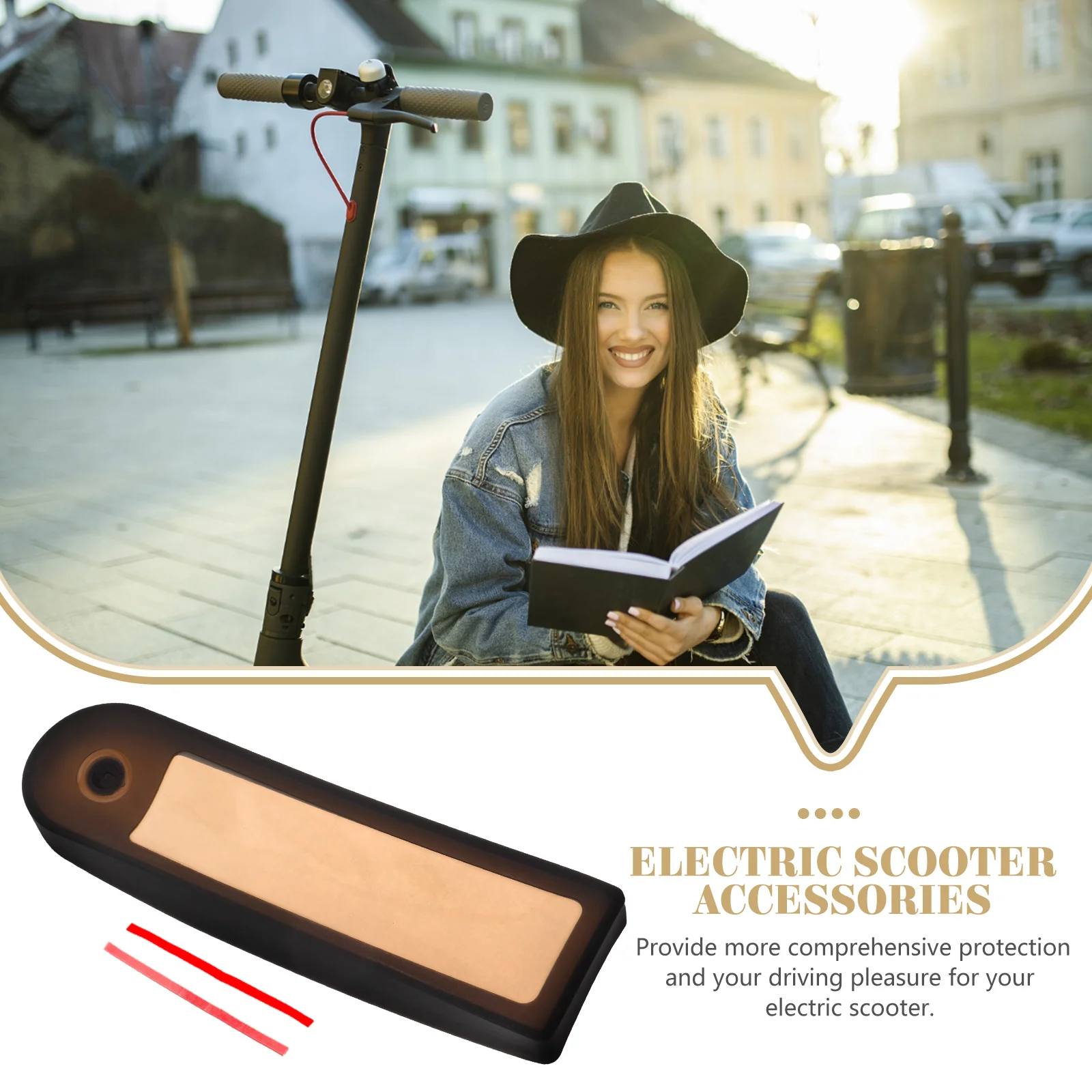 

Electric Waterproof Cover Screen Protector Silica Gel Dirt Scooter Silicone Protective