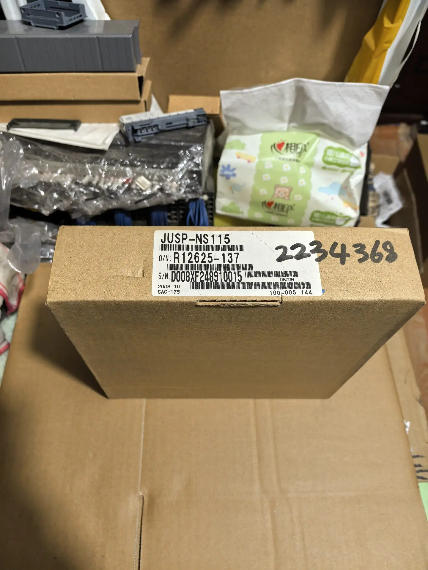 JUSP-NS115 Original Genuine Yaskawa Driver Additional Module, Factory Spare Parts Inventory