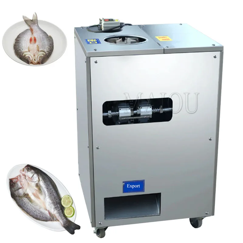 Open Fish Belly Back High Speed Fish Scales Processing Machine Fish Gutting Machine Fish Kill Machine