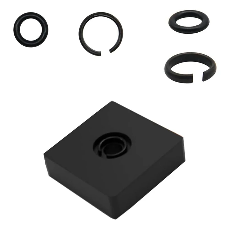 10 juegos de 1/2 pulgadas y 10 juegos de anillo de retención de impacto de 3/8 pulgadas, anillo de fricción + junta tórica, retenedor, anillo de bloqueo de impacto, herramienta de instalación de yunque