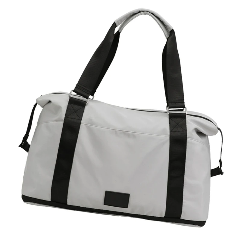 Bolso viaje versátil y expandible capacidad, bolso hombro plegable, bolso informal, bolso deportivo para gimnasio