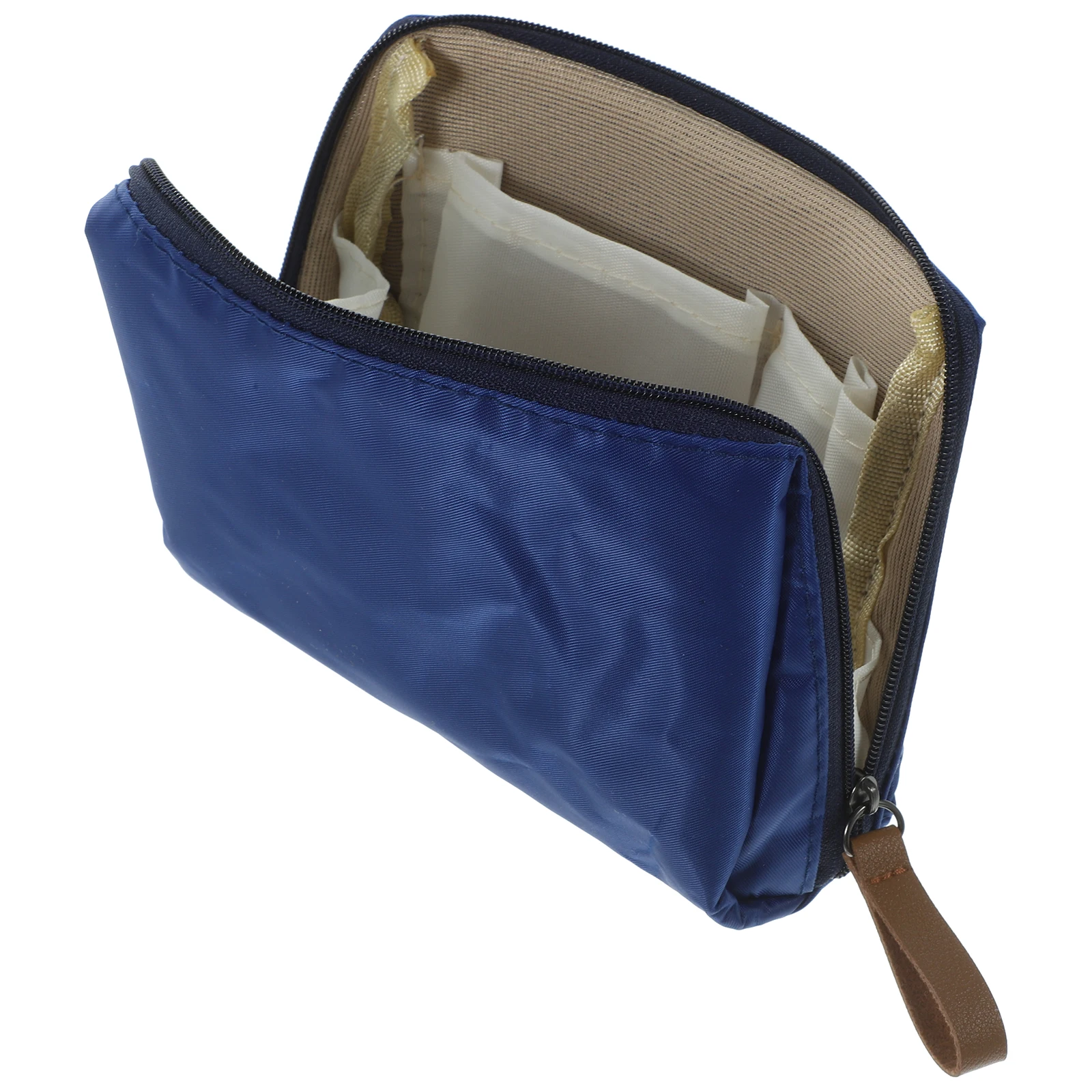 

Storage Bag Makeup Toiletry Zipper Pouch Fabric Lightweight Portable Organizer Travel Bags For Women Home Use