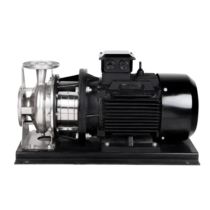 High-Pressure Electric Horizontal Single Stage SS304 Centrifugal Pump 5HP Motor OEM Supported Wastewater Treatment Booster Use