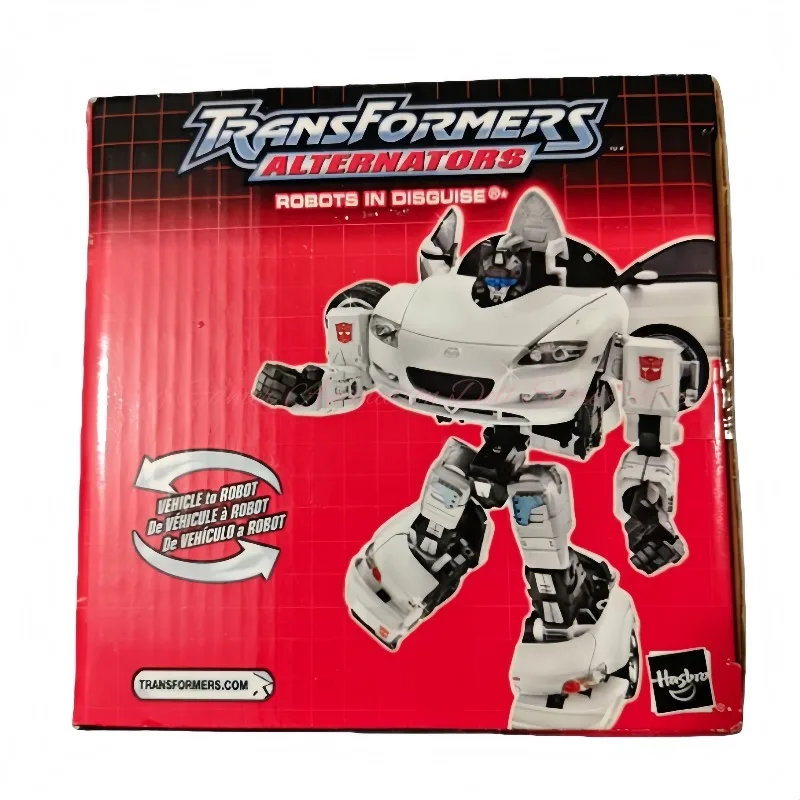【재고 있음】Hasbro 변형 장난감 ALT 시리즈 번호 07 화이트 재즈 마이스터 RX-8 애니메이션 캐릭터 모델 장난감 컬렉션 선물