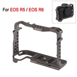 PULUZ Video Camera Cage For Canon EOS R5 / R5C / EOS R6 / R6 Camera Aluminum Stabilizer Rig Cage