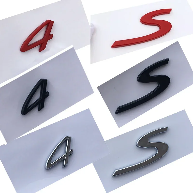 3D Diesel Logo Auto Emblem Accessories for Porsche Panamera Cayman Boxster Cayenne 911 Targa Macan GTS Taycan Turbo 4 S Stickers