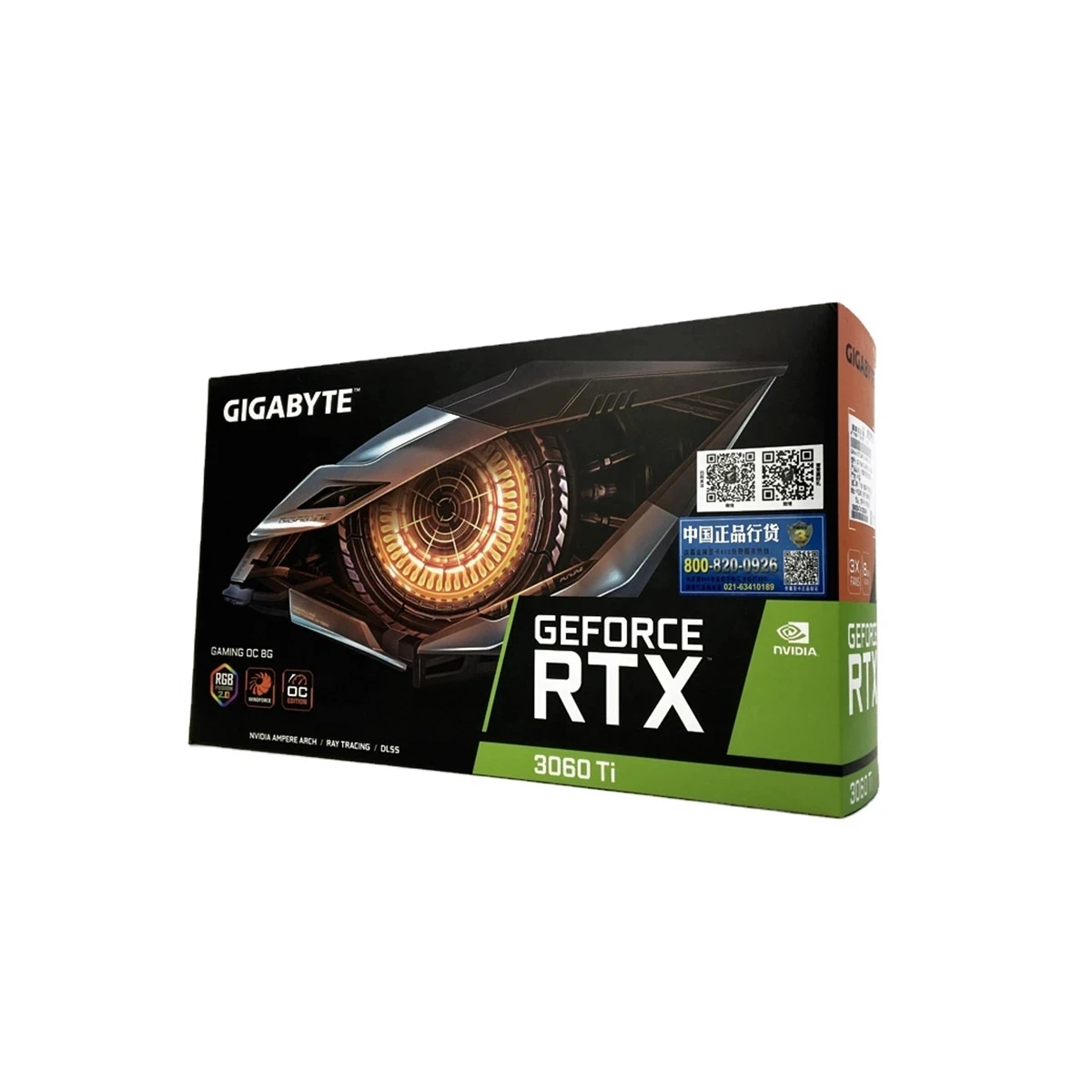 

GIGABYTE RTX 3060 TI GAMING OC Pro 8G Gaming Graphics Card With 1770Mhz support OverClock GIGABYTE 3060ti GPU