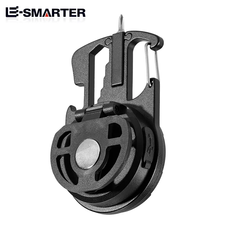 Cob Notfall multifunktion ale Taschenlampe Schlüssel anhänger Mini tragbare Lampe Taschenlampe Flaschen öffner für Wander camping