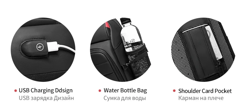Bolso de pecho para hombre, bandoleras para hombre, bolsos de mensajero impermeables, bolso de hombro tipo bandolera con