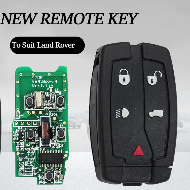 DIYKEY NT8-TX9 랜드로버 LR2 프리랜더 2 2008-2012 용 키리스 엔트리 원격 스마트키, 315MHz, 433MHz, 5B