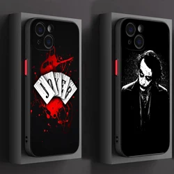 Bad Guy Cool jokers For iPhone 15 14 13 12 Mini 11 XS Pro Max X XR 8 7 6 Plus Frosted Translucent Phone Case