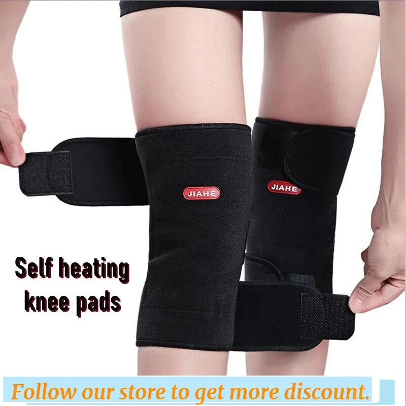 Tourmaline Self Heating Kneepad Support Magnetic Therapy Kneecap Pad Pain Relief Arthritis Knee Patella Massage Kneelet Sleeves