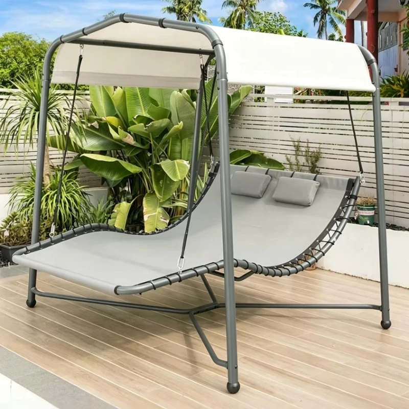 High-quality bamboo swing chair outdoor hanging hammock for courtyard parks