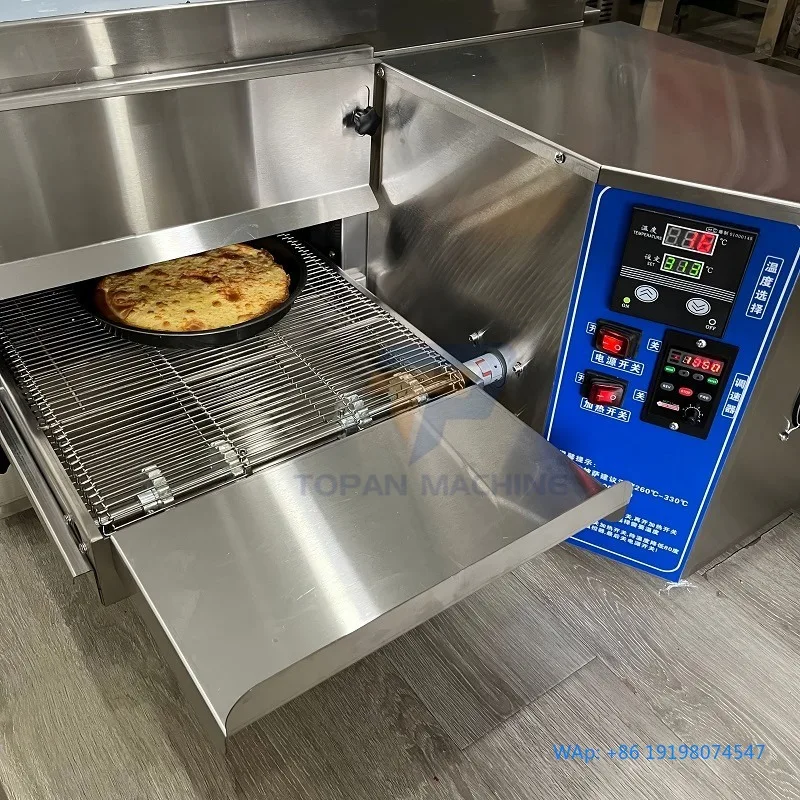 

220V 380V Electric Conveyor Tart Cake Bread Baking Oven with Pizza Dough Machine Cheap Price