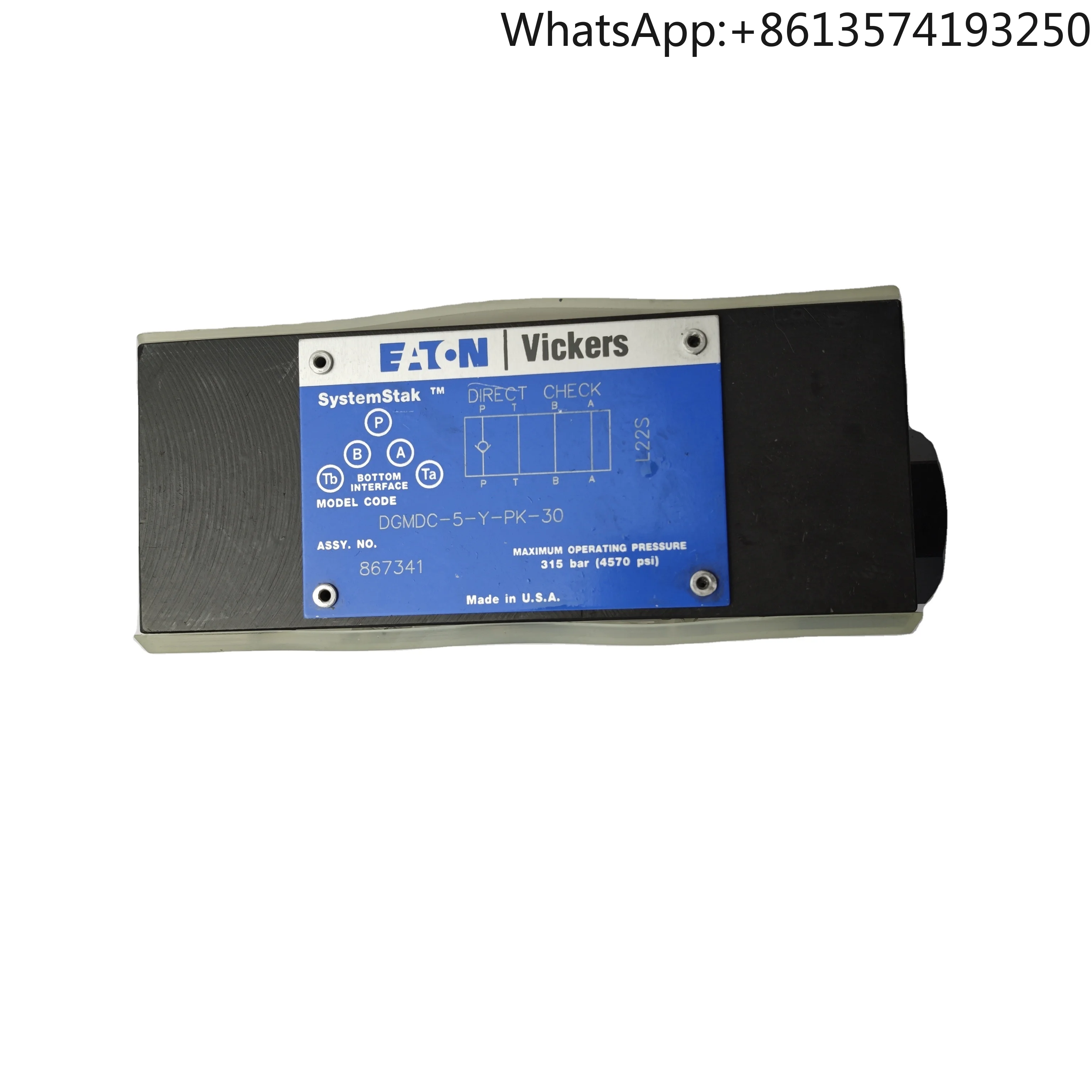 

For DGMDC VICKERS Direct Check Valve DGMDC-5-Y-PK-30