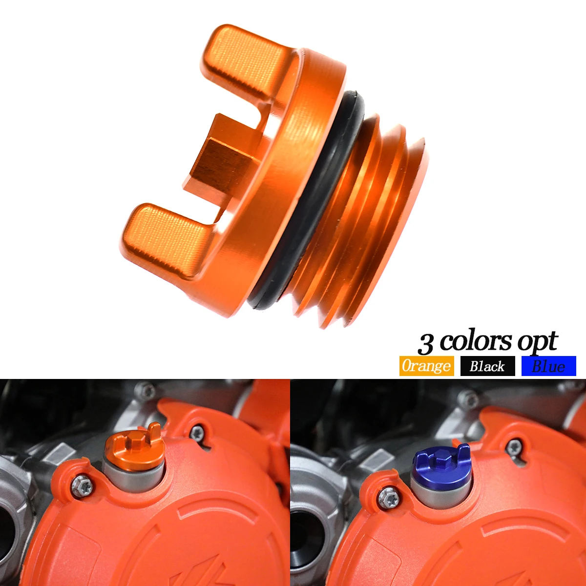 

Motocross Engine Oil Filler Plug Cap Cover For KTM EXC EXCF XCF XC XCW XCFW SX SXF For HUSQVARNA TC TE TX FE FC FX FS 2004-2023