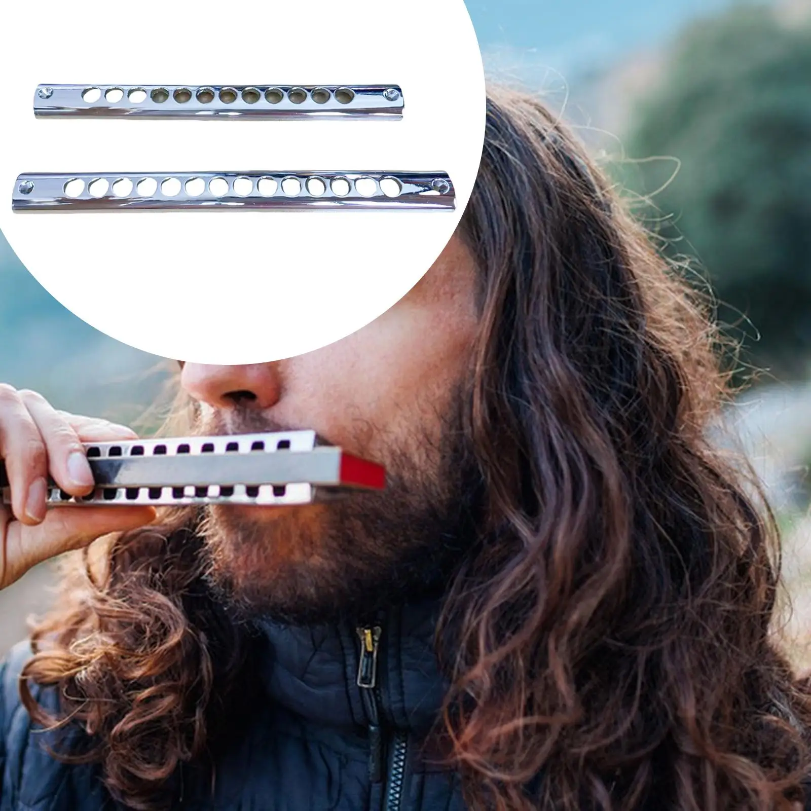 

Металлическая губная гармошка-расческа, ключ C, прочный, профессиональный, практичный, замена для начинающих, аксессуары для деталей музыкальных инструментов