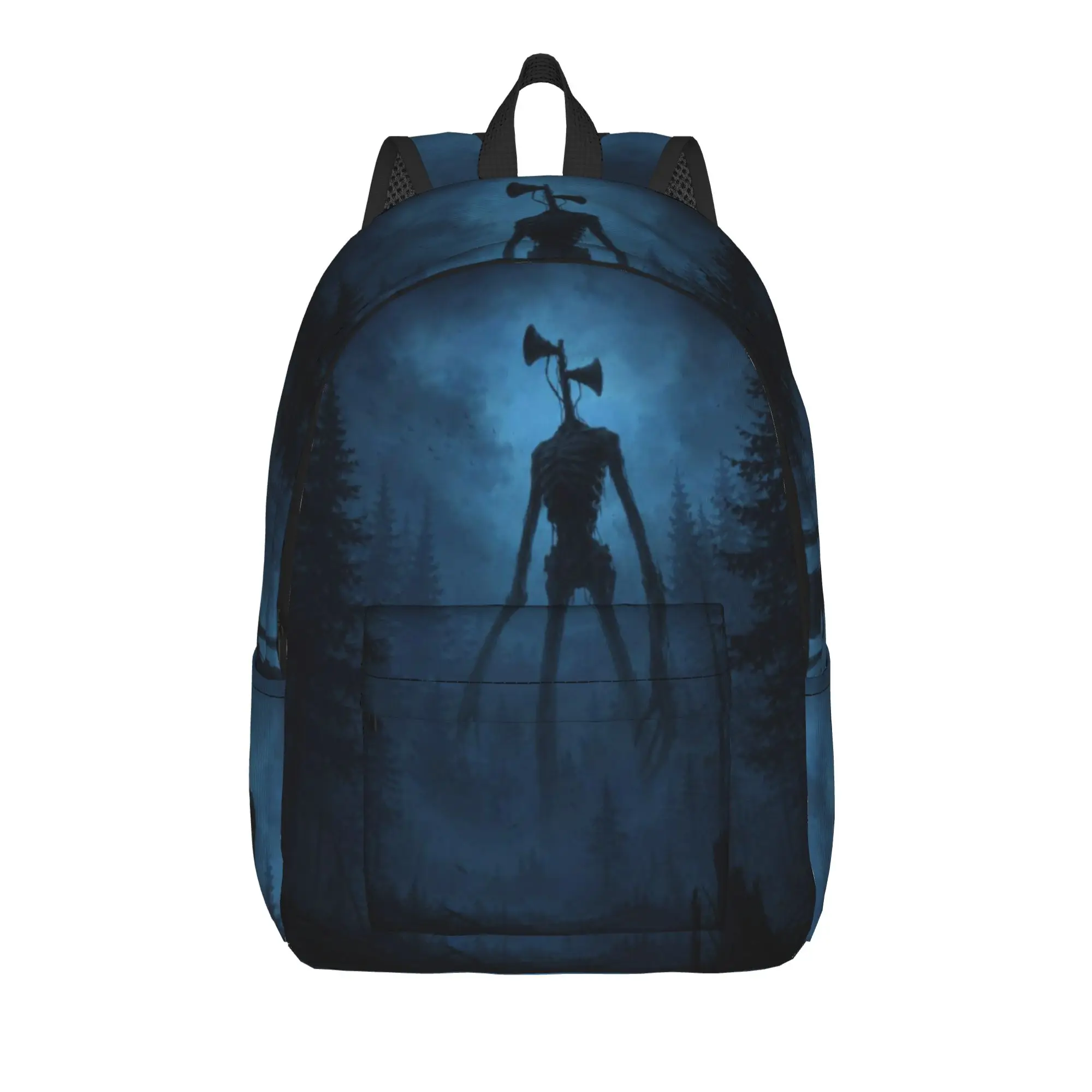 Siren Head In Dark Forest Classical Backpack Gift High School Business  Daypack for Men Women Laptop Computer Canvas Bags