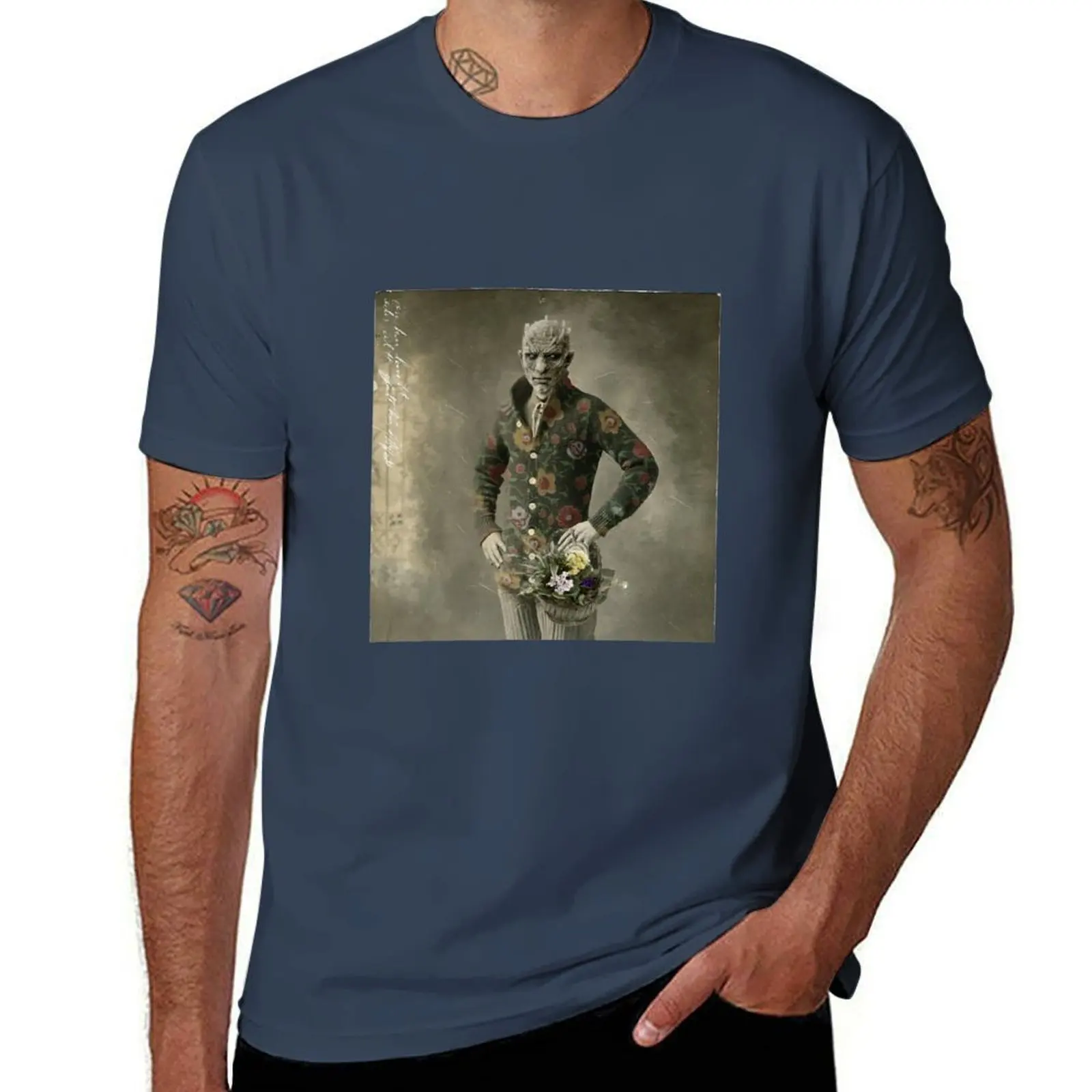 Футболка WHITE WALKER, базовая комфортная футболка для мужчин