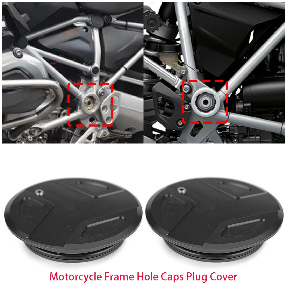 Fits for BMW R1250GS R1200GS LC ADV R1250 R1200 GS Rally Adventure 2013-2020 Motorcycle Frame Hole Caps Plug Decorative Cover