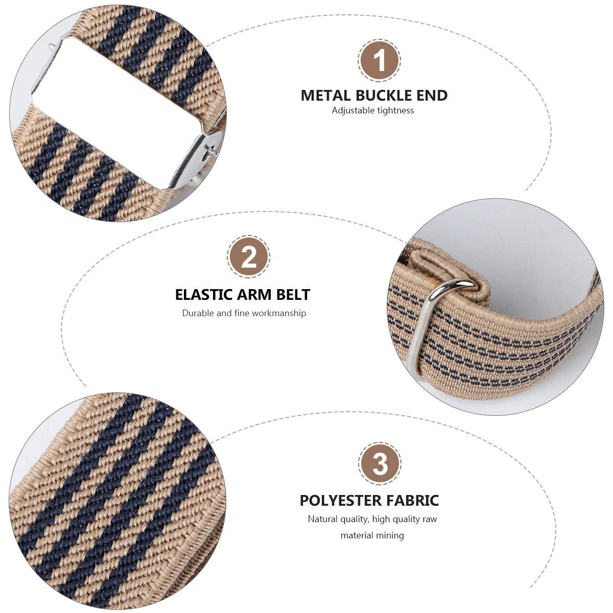 

Shirt Sleeve Ring Elastic Cuff Unisex Armband Adjustable Fashion Rubber Unisex Armband Band For Events Gifts Hats
