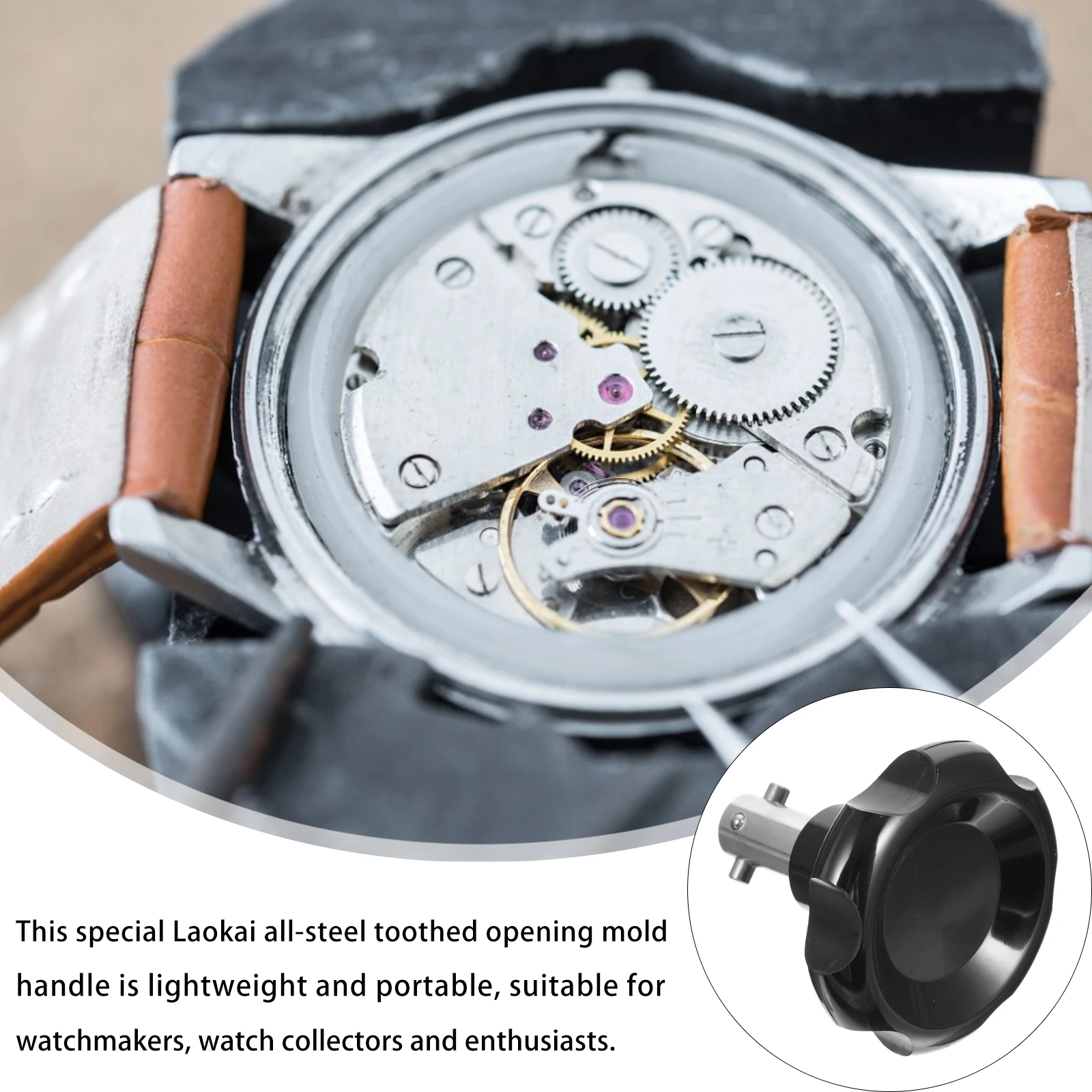 

Watch Case Opener Back Remover Lightweight Portable Repair Tool Watchmaker Watches Home Professional