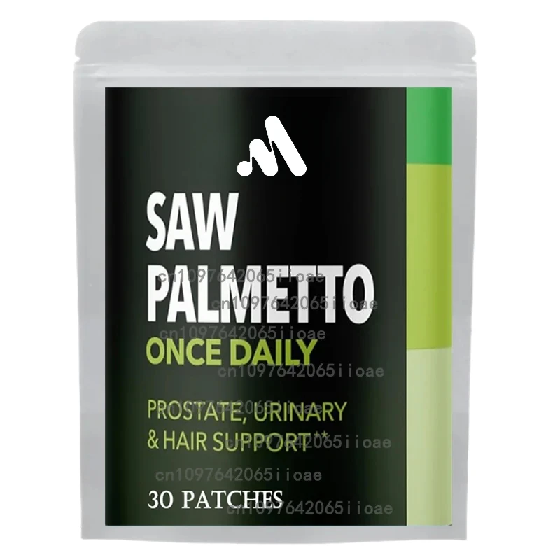 

Saw Palmetto Transdermal Patches for Hair Health & Male Health Support 30 Patches
