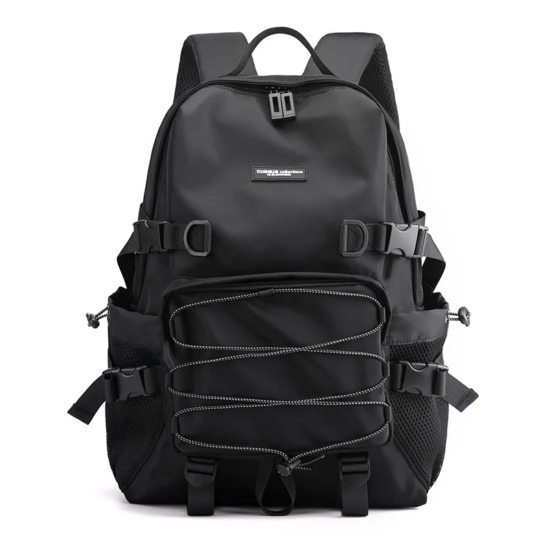Korean-Style Trendy Backpack, Personalized Travel Bag, Large-Capacity Student School Bag, Water-Resistant Laptop Bag, Unisex Casual Bag