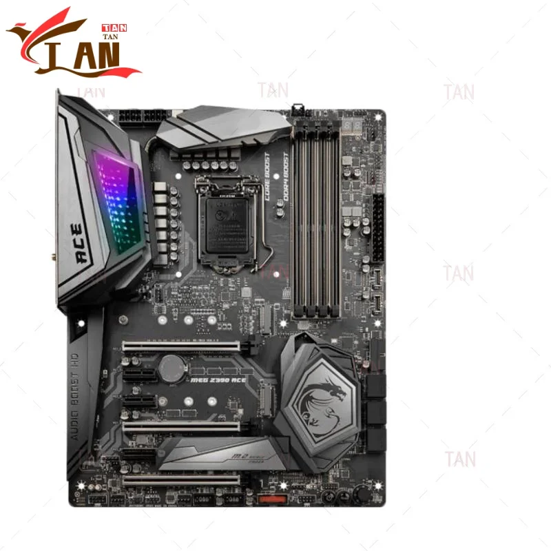 Para MSI MEG Z390 ACE placa base 64GB LGA 1151 DDR4 ATX placa base 100% probado envío rápido TAN