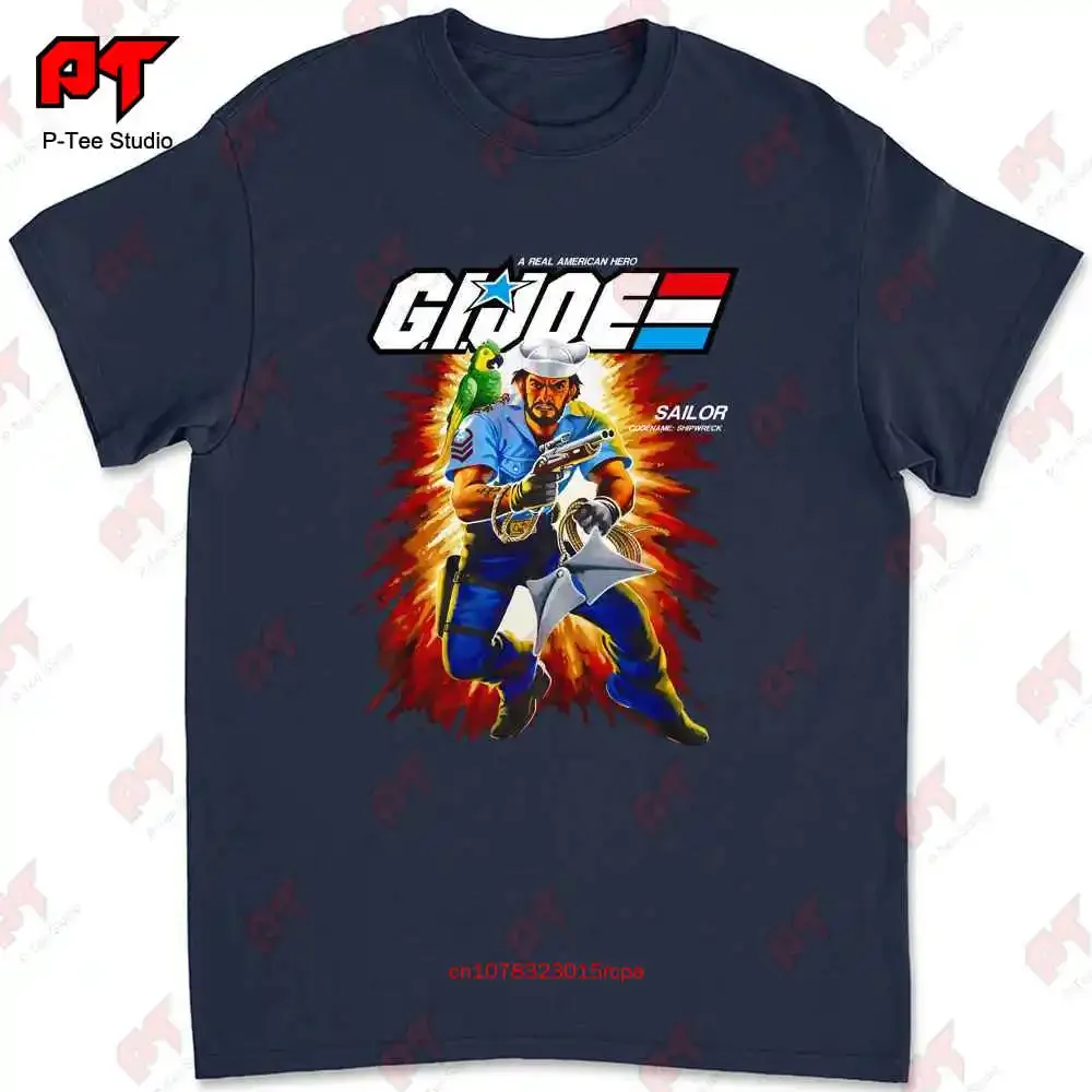 Box Art Shipwreck Gi Joe T Shirt AB4Q