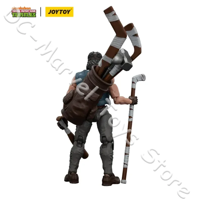 In Voorraad JOYTOY 1/18 TMNT-Casey Jones Anime Figuur Beweegbaarheid Model Ornament Figrine Standbeeld Custom Gift Speelgoed