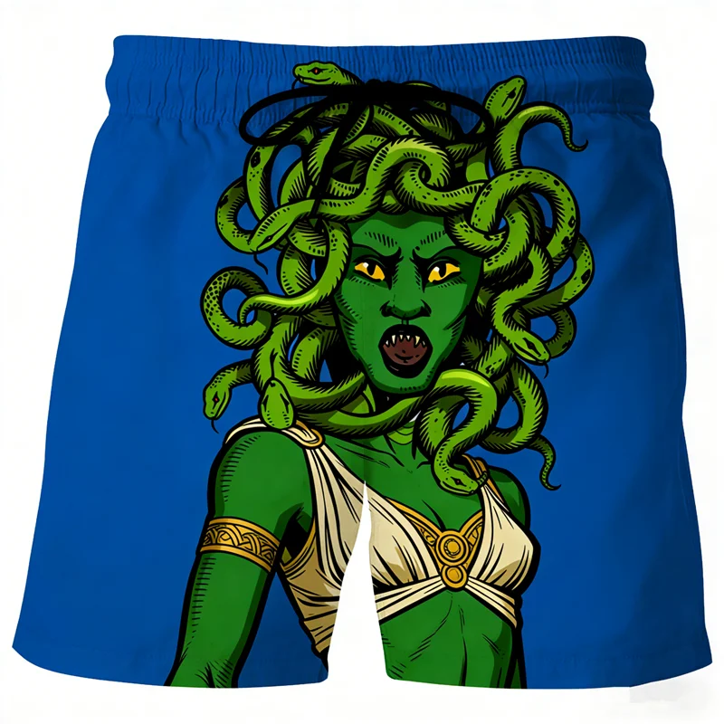 

Мужские пляжные шорты с 3D-принтом для отдыха и отпуска