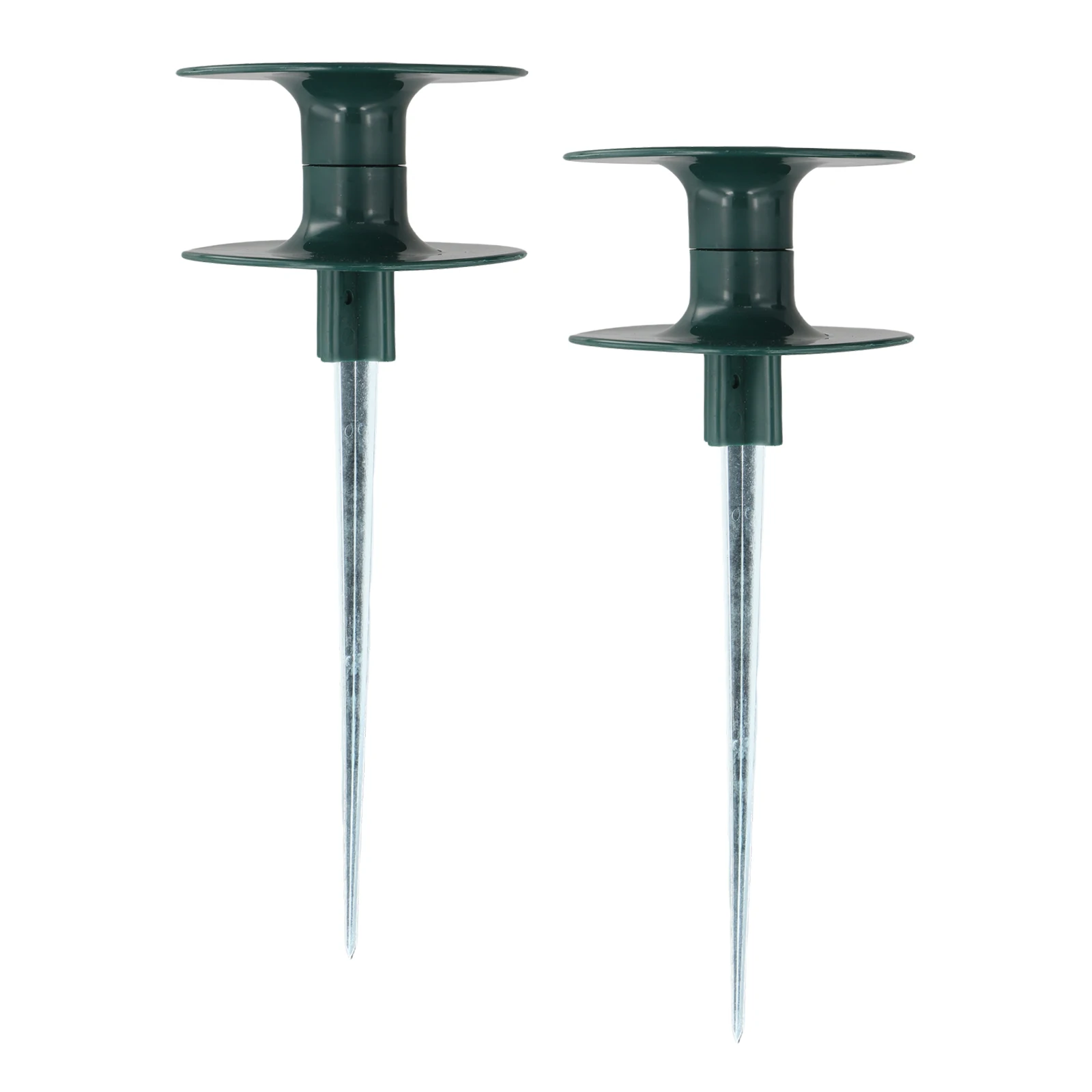 Resin Wheel Garden Hose Roller Guide with Heavy Duty Zinc Spike for Efficient Hose Management Without Dragging or Plant Damage