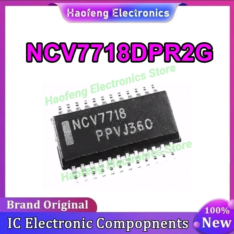 10 Uds NCV7718 NCV7718DPR2G SSOP-24 IC Chip 100% nuevo Original en stock