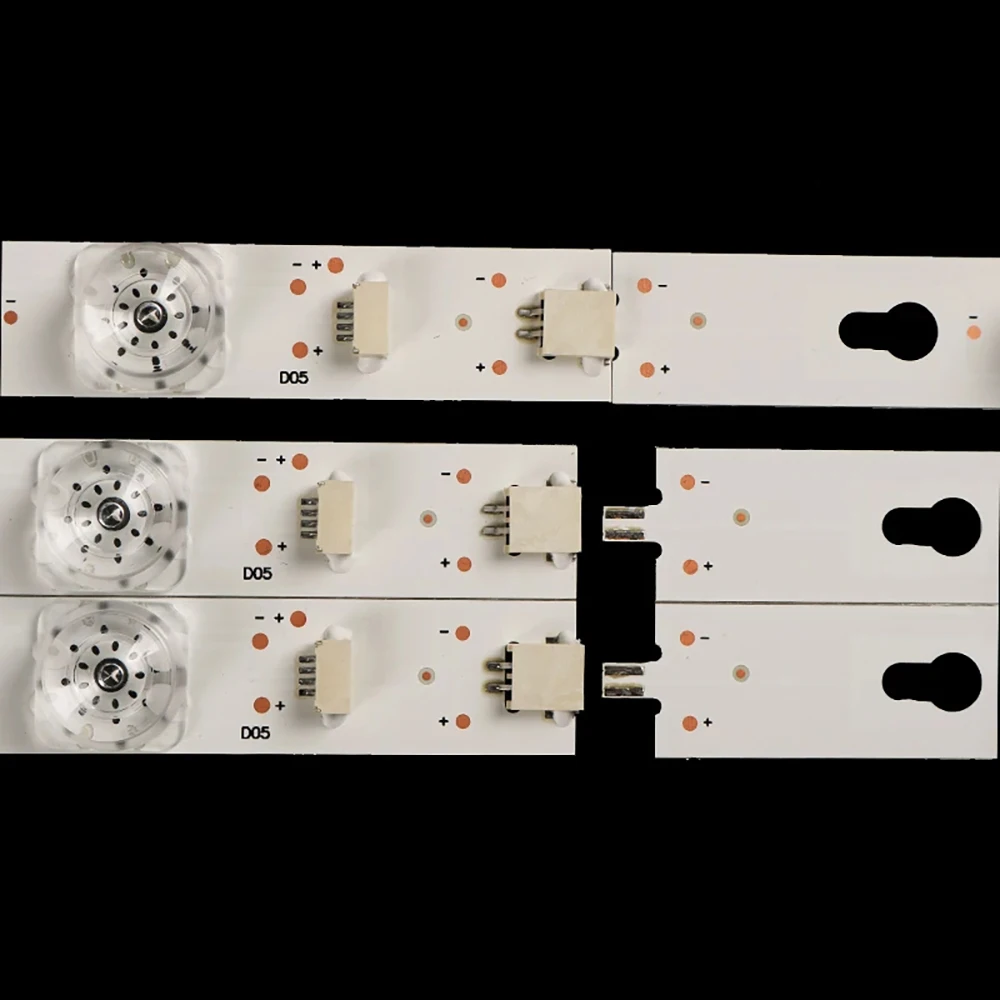 3 sztuk TCL D43A810 U43P6046 43S303 43S305 43DP608 Led podświetlenie L43P1-F 4C-LB4308-ZM02J TOT_43D2900_3X8_3030C_d6t-2d1_4S1PX2