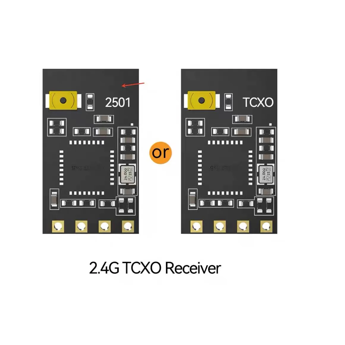 For SpeedyBee ELRS Nano Receiver 915MHz with TCXO for FPV Drones, 2.4GHz ExpressLRS Compatible