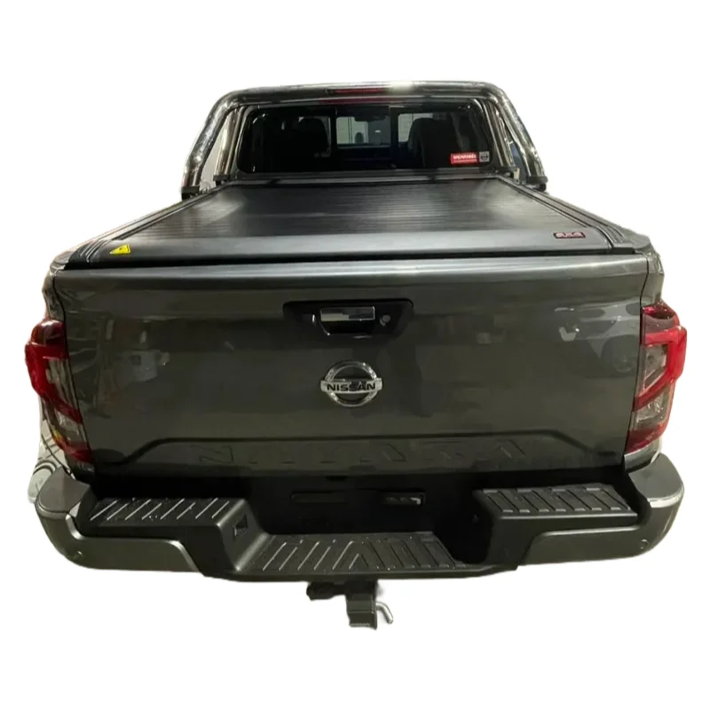 

Rogue Retractable Truck Bed Tonneau Cover Manual Roller Lid with Electric Operation for Pickup Fits and RAM Models