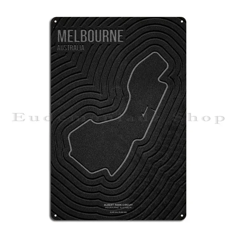 Gp Australia Melbourne Metal Plaque Poster Decoration Painting Vintage Designing Garage Tin Sign Poster