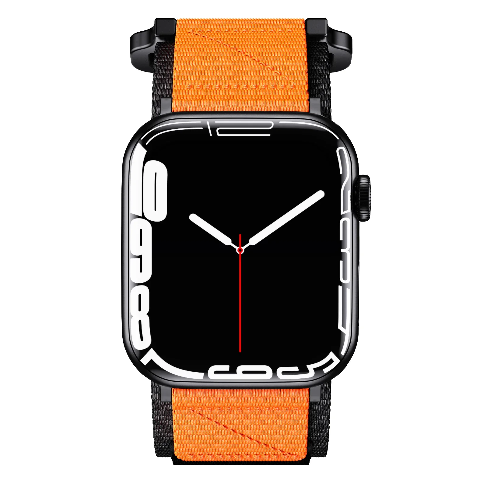 النايلون الفرقة ل أبل الترا 3 2 1 49 مللي متر 46 مللي متر 42 مللي متر 45 مللي متر 44 مللي متر 41 مللي متر 40 مللي متر حلقة حزام Iwatch سلسلة 11 10 9 8 7 6 SE 5 4 سوار