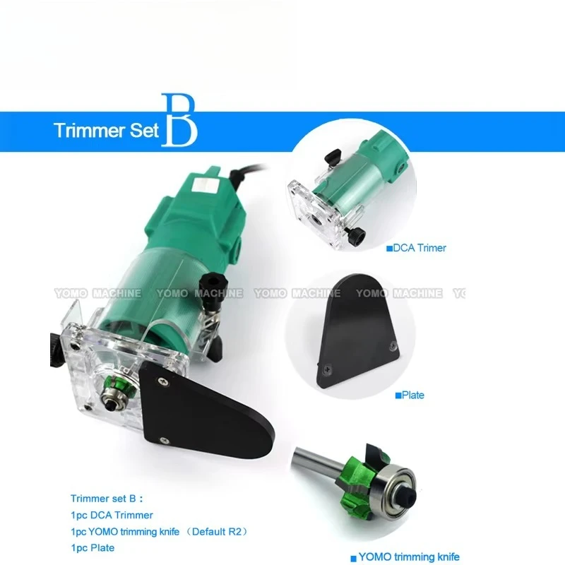 목공용 전동 트리밍 머신 세트 엣지 밴딩 트리머