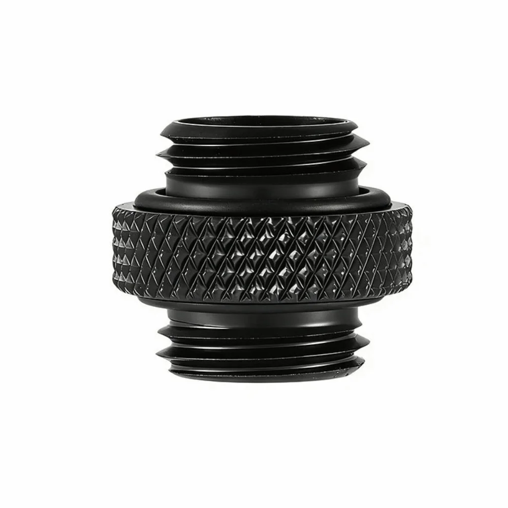 

2PCS Durable G1/4 Thread Water Cooling Adapter Short Style Black PC Water Cooling Computer System Fitting Custom Loop
